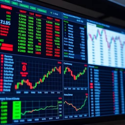 Stock market data, representing financial analytics course